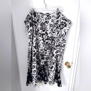 Just class cotton skirt